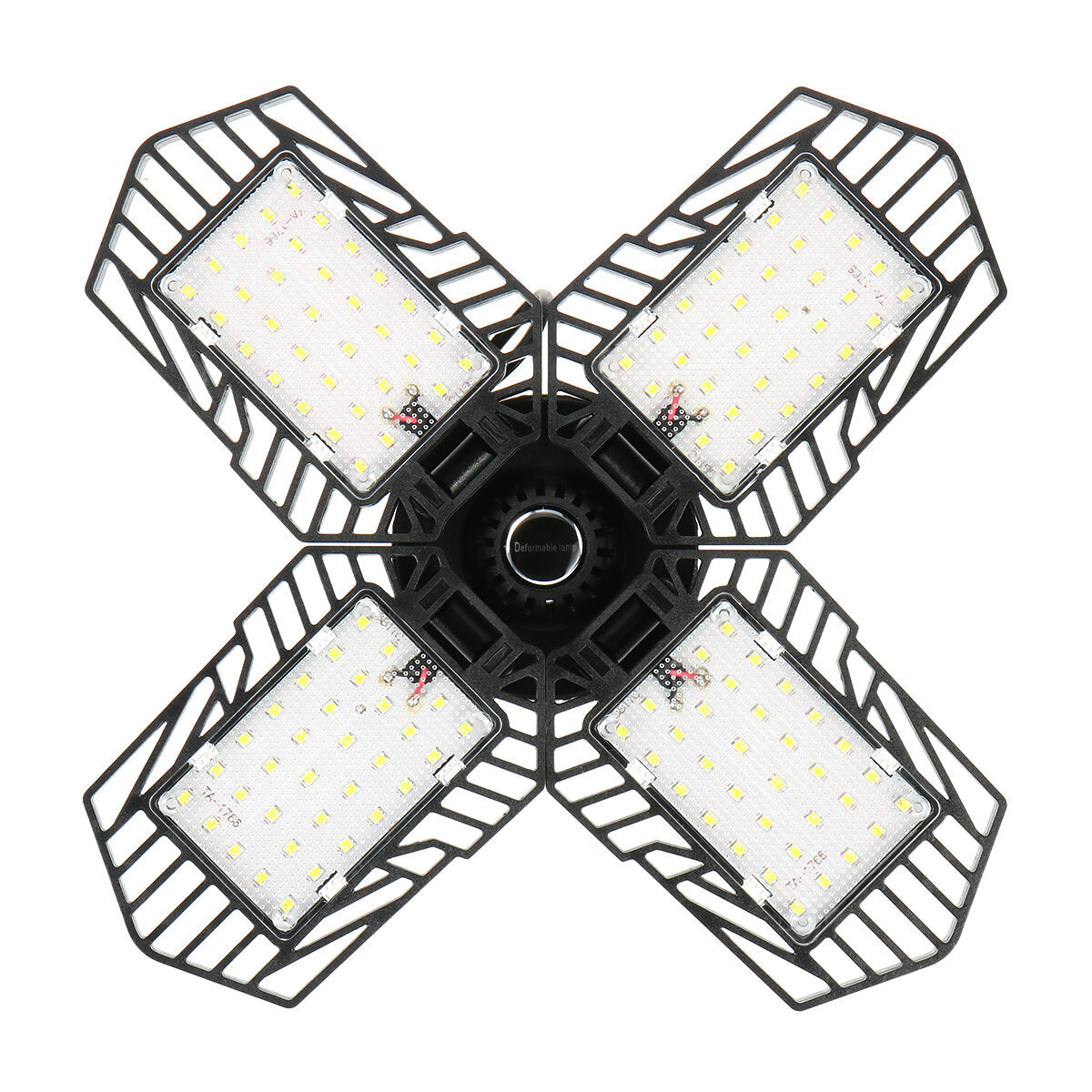 E26 / E27 LED Garage Light Bulb 2835SMD Multifaceted Ceiling Foldable Workshop Lamp Indoor Decoration Lighting