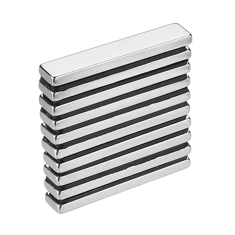 10pcs N50 50x10x4mm Strong Block Magnets Rare Earth Neodymium Magnet