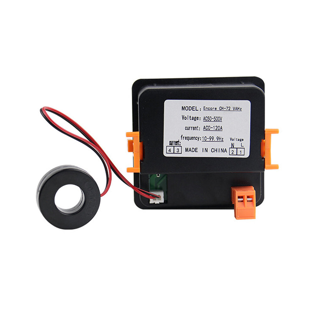 Electrical AC Voltage Current Frequency Three-combination Meter with High Precision Digital Display LED Digital Voltmeter