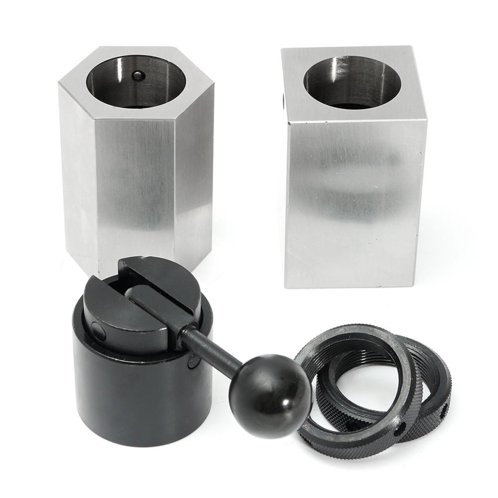 5C Collet Block Chuck Set Square Hex Collecy Closer Holder Lathe Tools Kit
