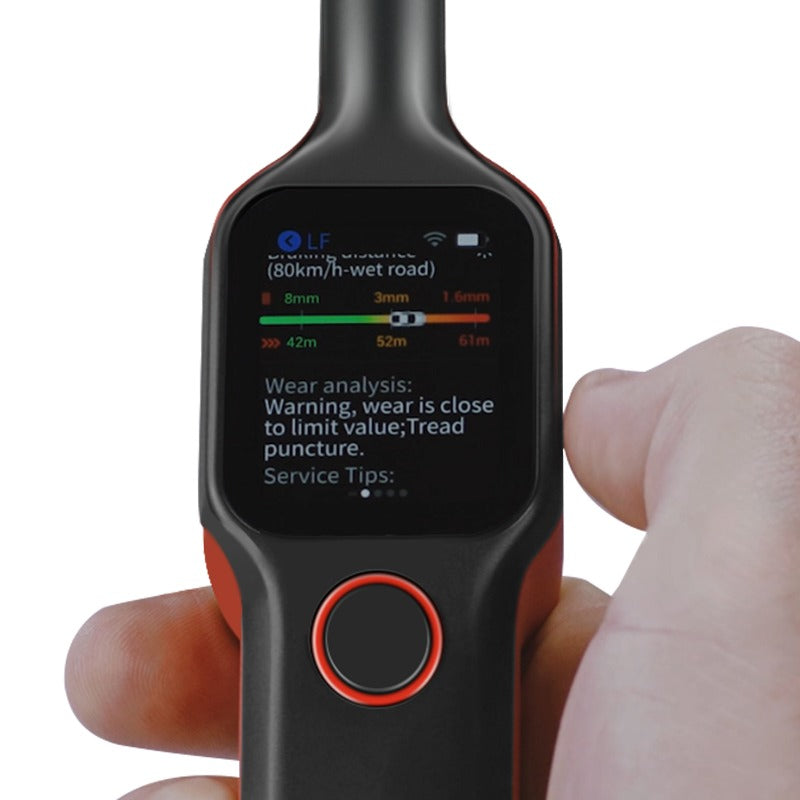 Tire Tread Laser Detector Brake Disc Wear Thickness Diagnostic Instrument Tool Compatible With ITS600