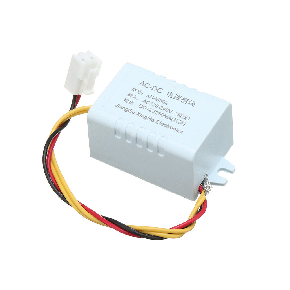 5V12V Digital Thermostat Temperature Control Switch Mini Embedded Panel Temperature Controller
