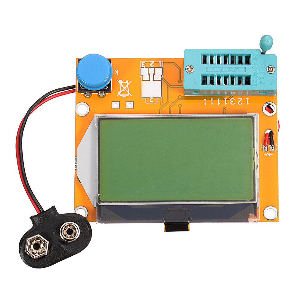LCD Graphical Transistor Tester Resistance Capacitance ESR SCR Meter