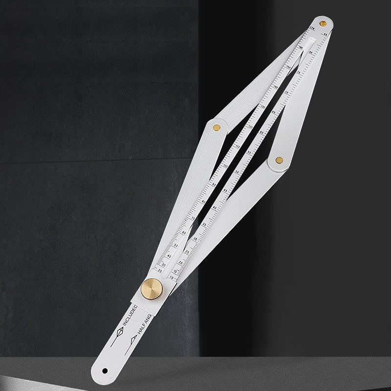 360° Multi-function Diagonal Ruler Protractor Thickened Doors And Windows Trimming