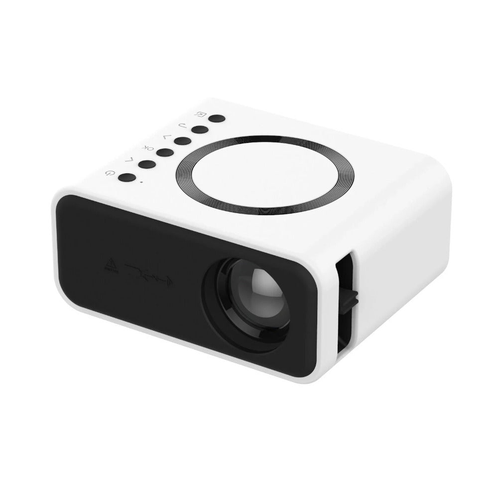 LED Smart TV Portable Home Theater USB Wire Wifi Wireless Sync Phone Game Beamer 1080P Video