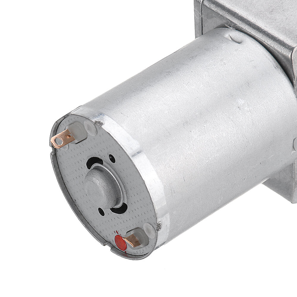 DC 12V Worm Gear Motor 10/30/90/150RPM Turbine Self-locking Reduction Gear Motor