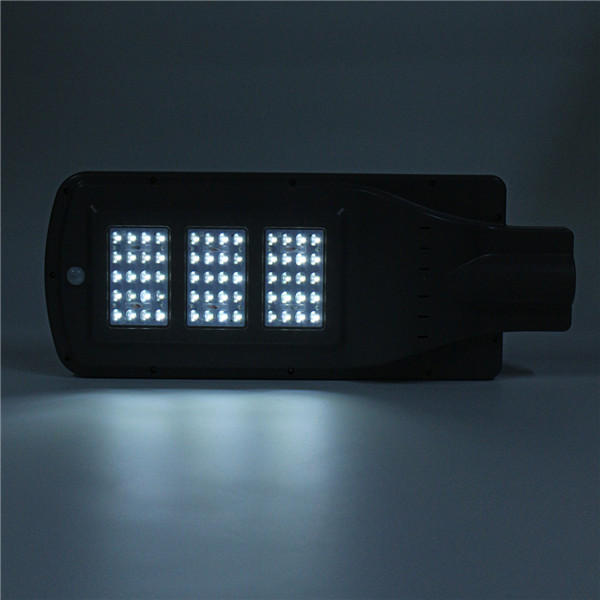 60W Solar Powered Waterproof Motion Sensor Light Sensor LED Street Light  with Remote Controller