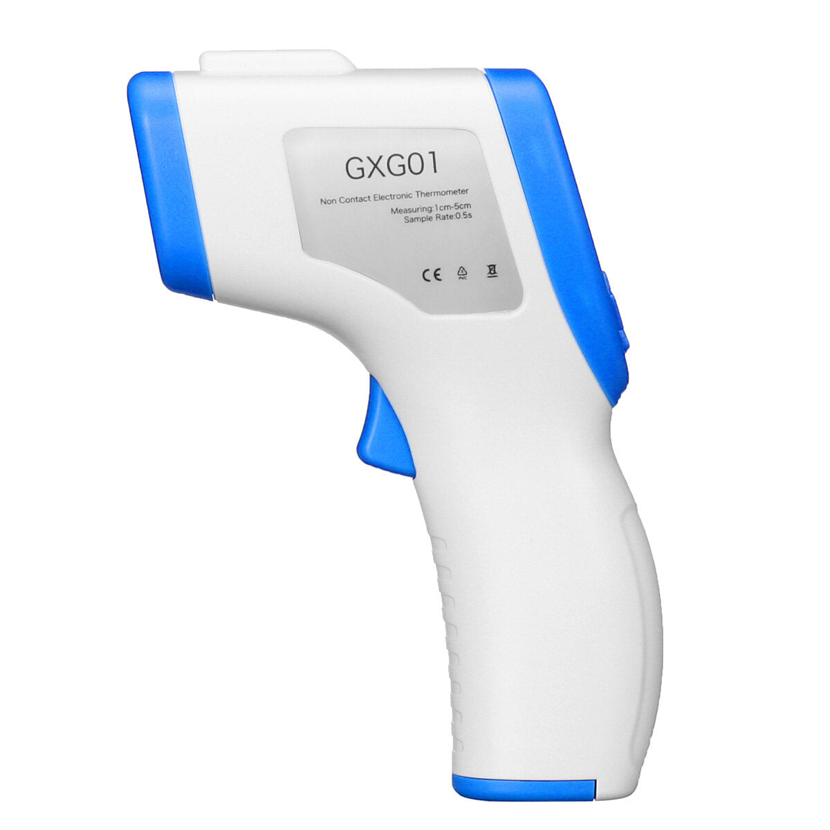 Non-contact Digital Infrared Thermometer Forehead Body Temperature Measuring LCD Dispaly W/ Fever Alarm