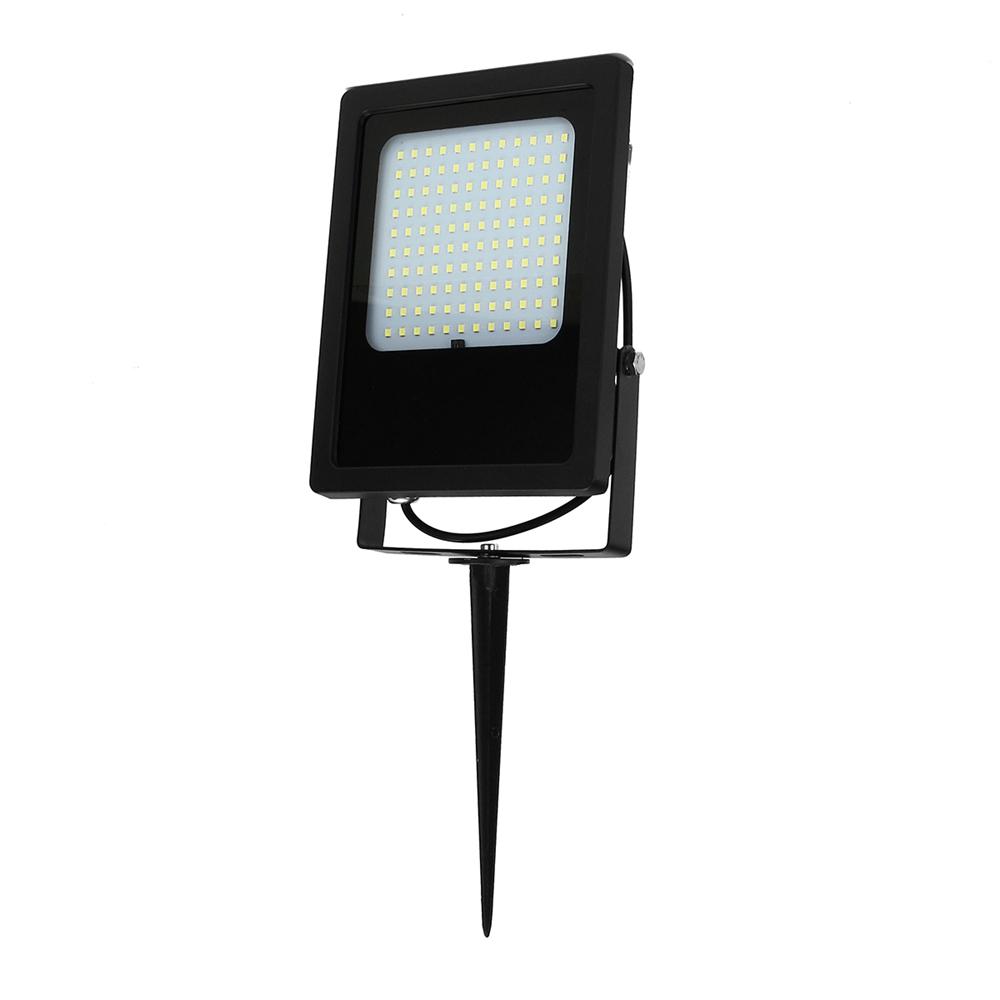 2 Pcs 15W  Waterproof 120 LED Flood Light Remote Control Light Sensor Solar Light