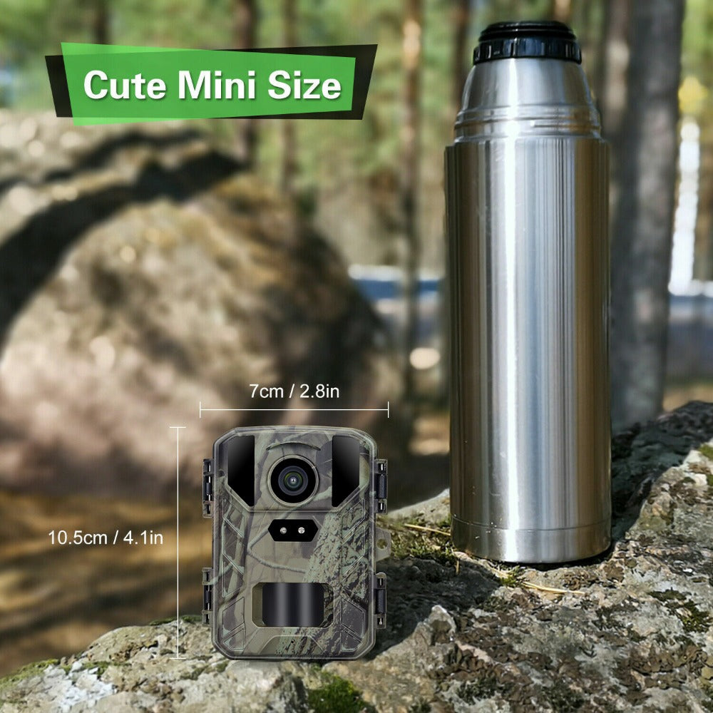 Mini 800 24MP HD Wireless Hunting Camera Infrared Night Vision Tracking Cam 1080P Wildlife Observation Cameras
