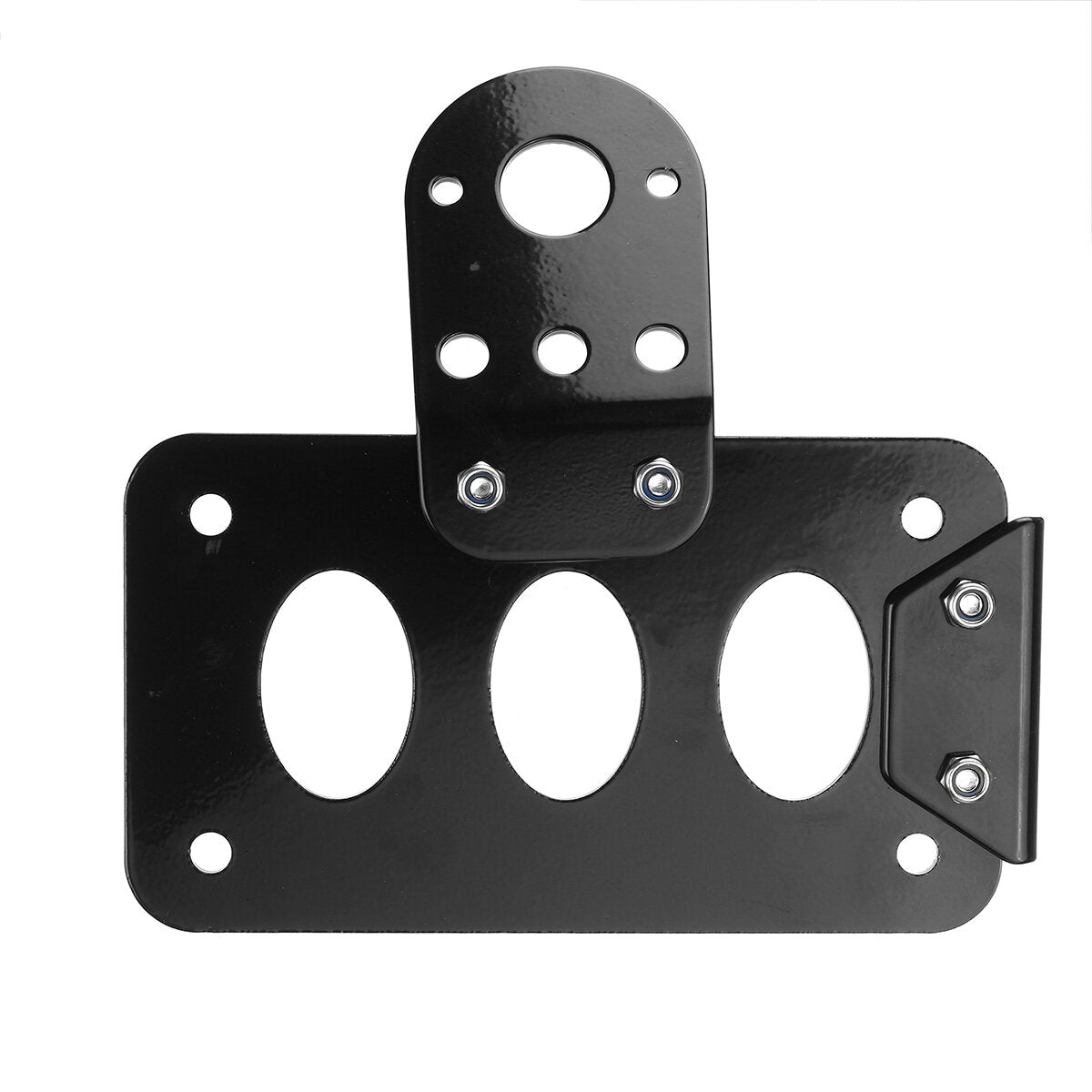 Universal Motorcycle 7/8'' 22mm License Plate Holder Metal License Bracket