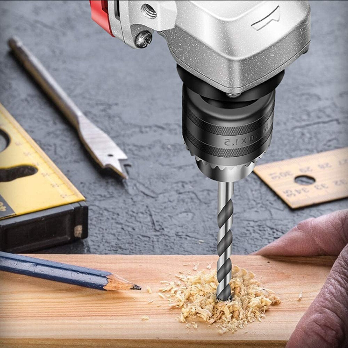 10mm Drill Chuck Drill Adapter 1/2 Inch Changed Impact Wrench Into Eletric Drill