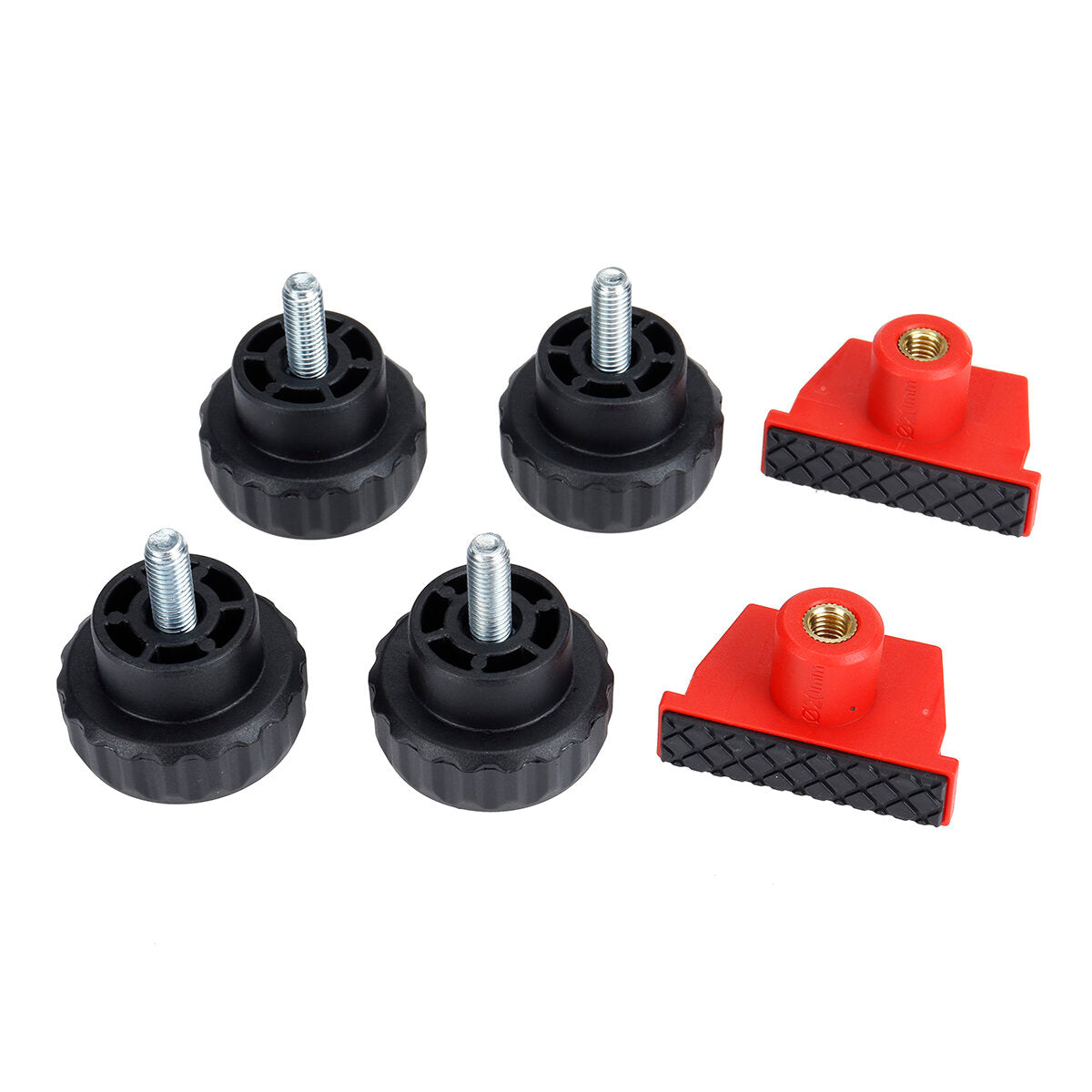 20mm Woodworking Clamp with 70KG Force, Quick-Clamping Mechanism for Standard Workbenches, Enhanced Stability