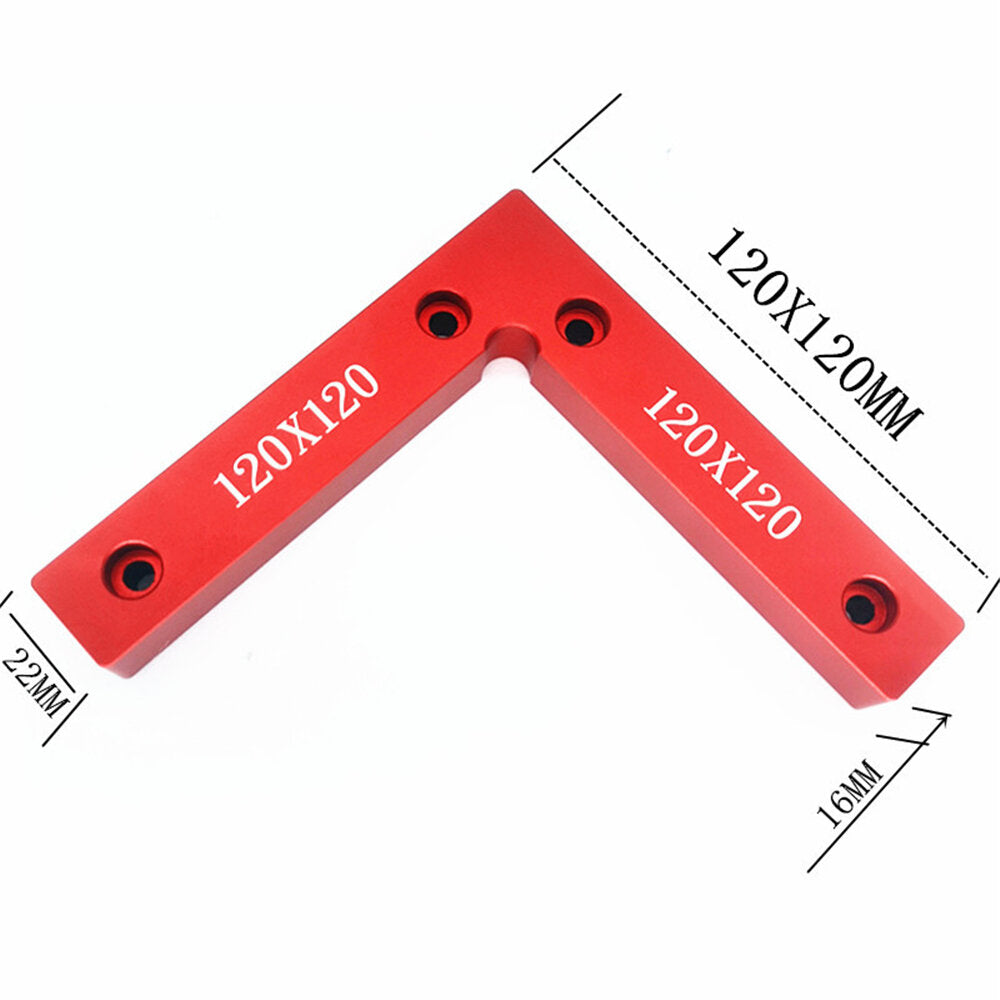 L-Shape Aluminum Alloy Right Angle Positioning Ruler 90 Degrees for wood/metal right angle/90 degree welding