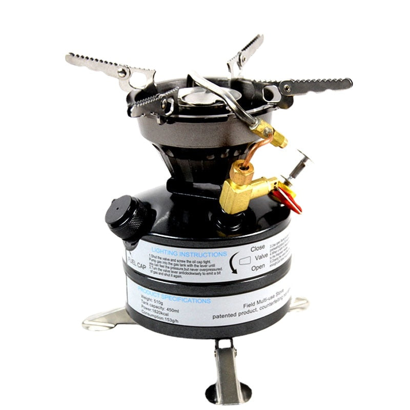 mini liquid fuel camping gasoline stoves and portable outdoor stove kerosene burners