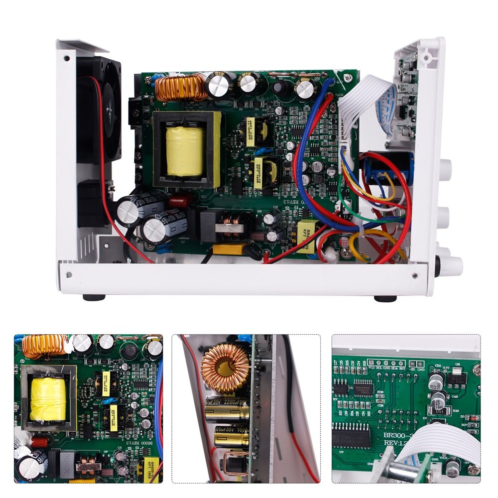 30V 10A High-Precision Voltage Regulated Lab Adjustable Switching DC Power Supply Voltage and Current Regulator
