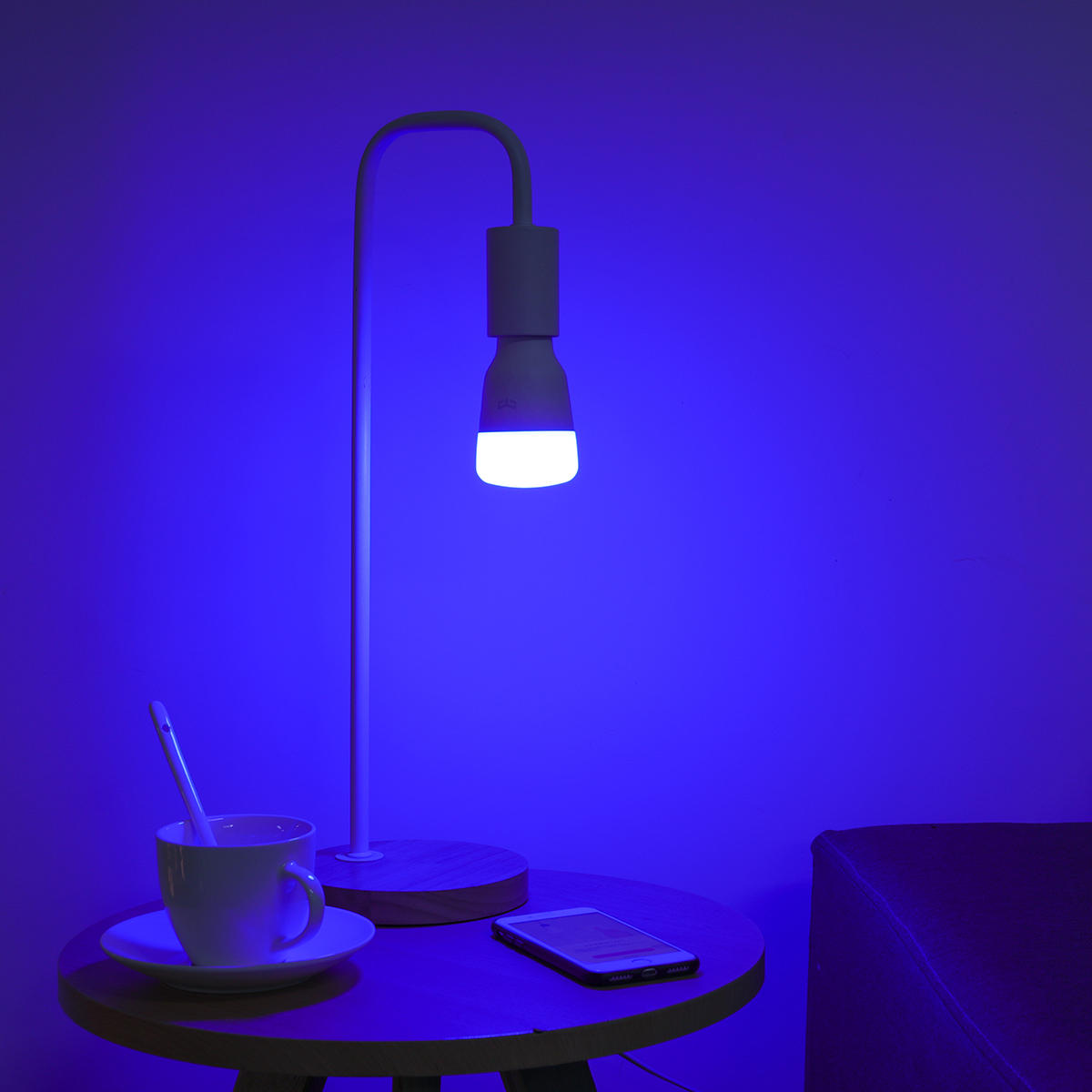 E26 E27 10W RGBW Smart LED Bulb Work With Amazon Alexa AC100-240V