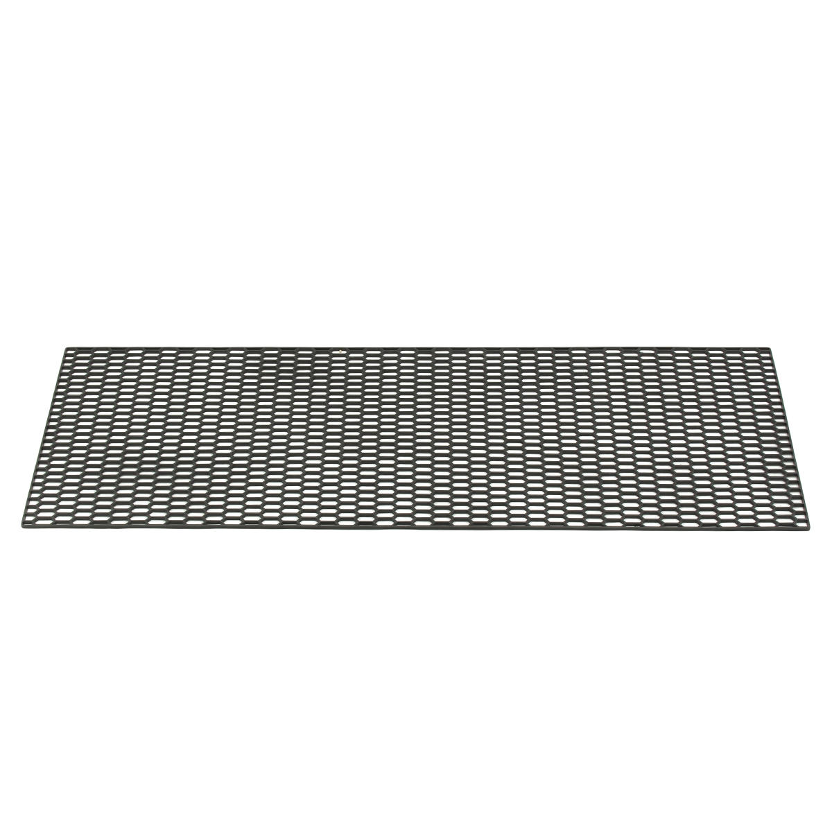 Universal Black ABS Racing Honeycomb / Hex Mesh Grill Spoiler Bumper Hood Vent 120cm