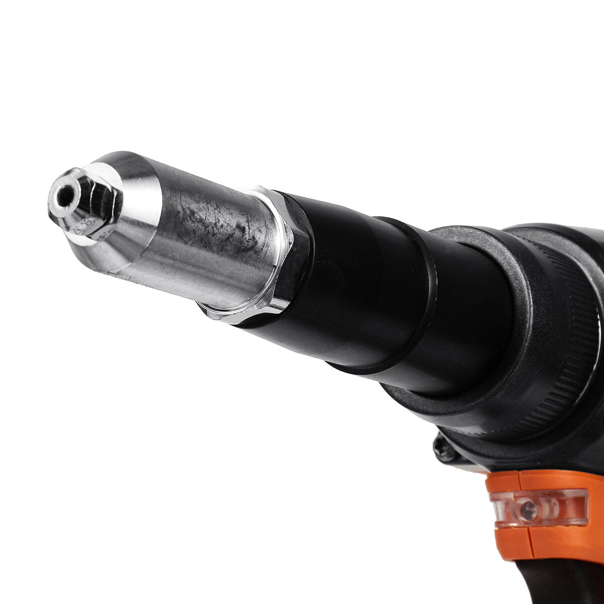 21V Electric Rivet Cordless Rivet Nut Drill Insert Nut Pull Riveting Tool 2.4-4.8mm With LED Light
