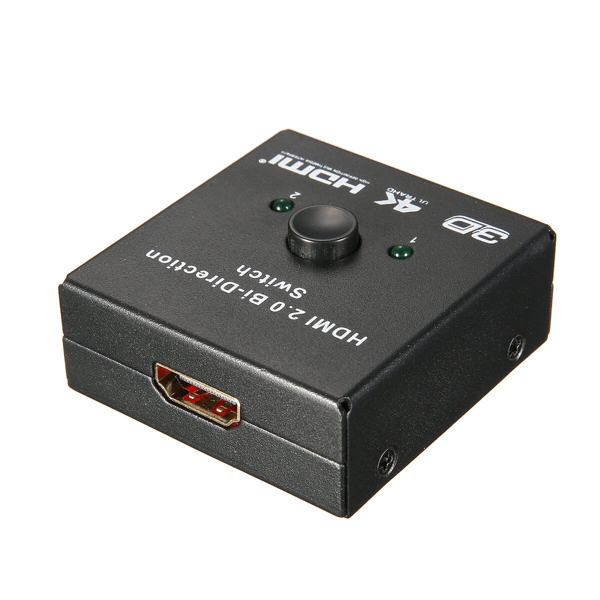 2.0 HDTV Switch Switcher Splitter Bi-Direction Hub HDCP 2x1 1x2 In Out 4K