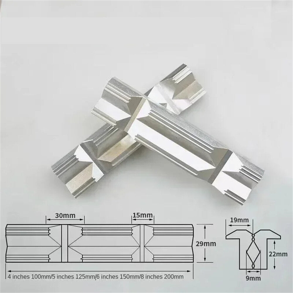 Durable Aluminum Alloy Vise Jaws with Magnetic Grip, V-Type Design, Dual Pack - 4"/5"/6"/8" Options Available