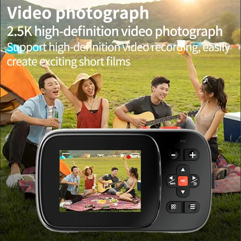72MP Digital Camera for Photography and Video Dual HD Screen 16x Zoom Portable Cameras Gifts for Girls Boys and Kids