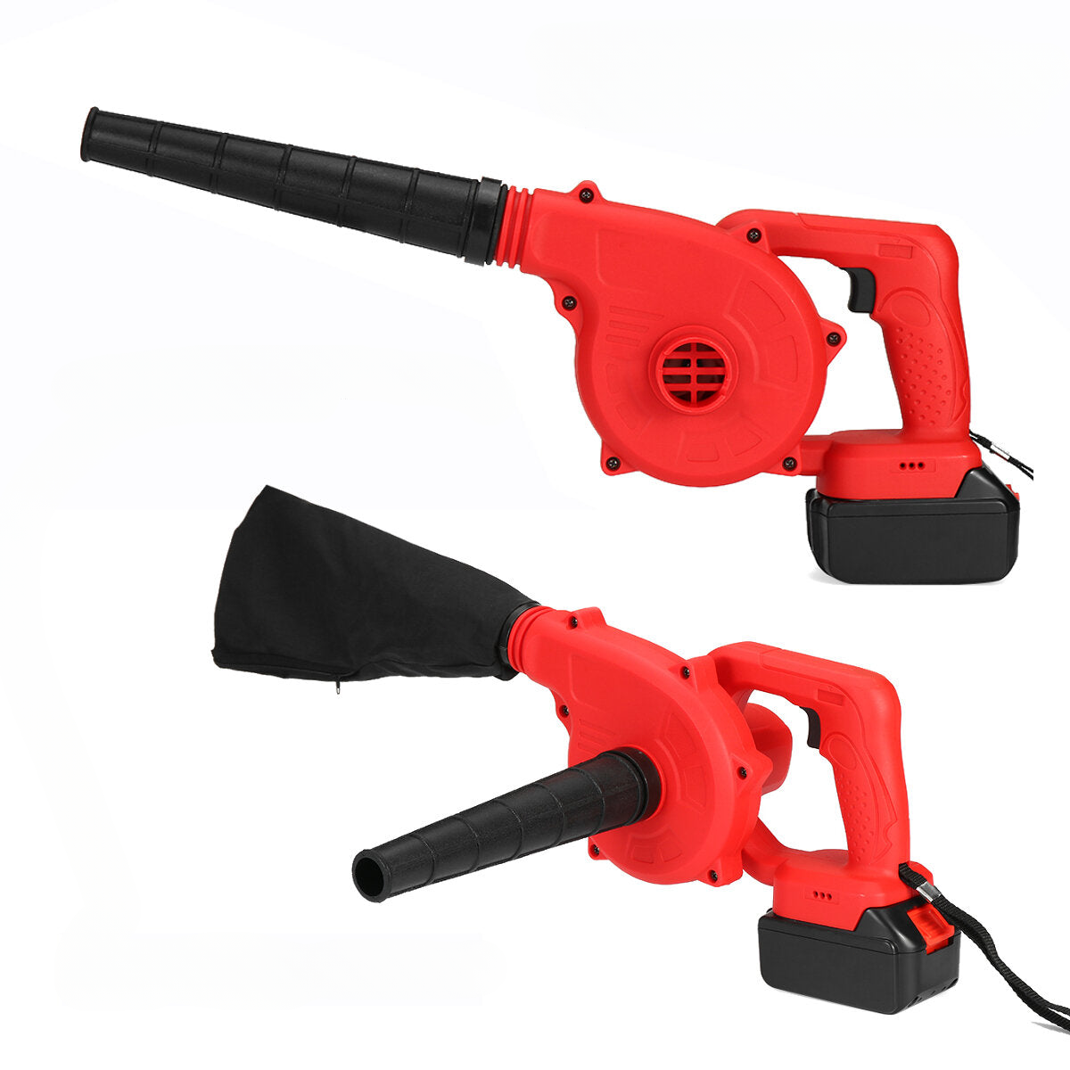 128VF 19800mAh Li-Ion Battery Electric Cordless Blower Air Leaf Dust Blower Power Tools