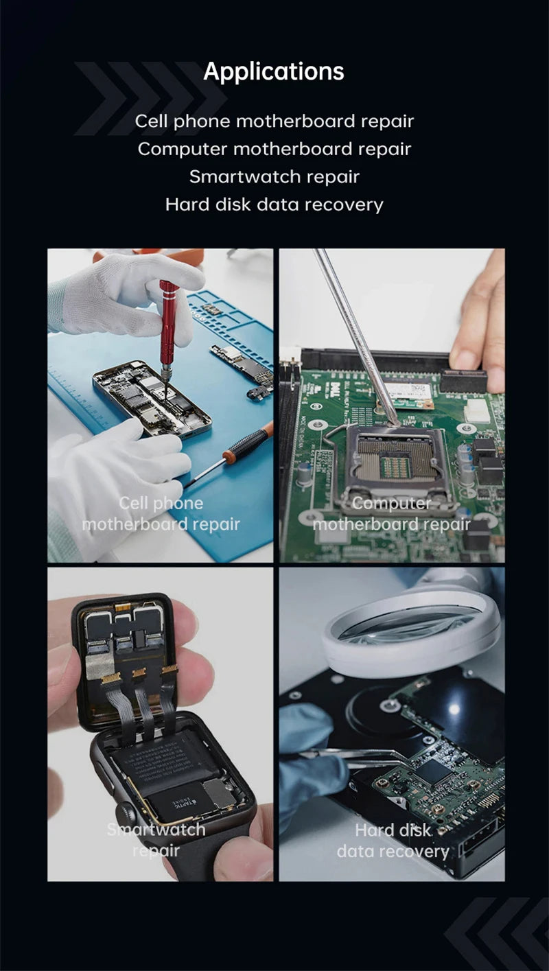 GreenZech Pro-Circuit 256 | High-Precision PCB Thermal Diagnostic Station | 256x192 Infrared Motherboard Troubleshooting Camera for Professional Electronic Repair