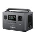 Portable Power Station 400W 256Wh LiFePO4 Battery, 300W AC & 120W Solar Charging for Reliable Backup for Camping,RV Outdoor Solar Generator