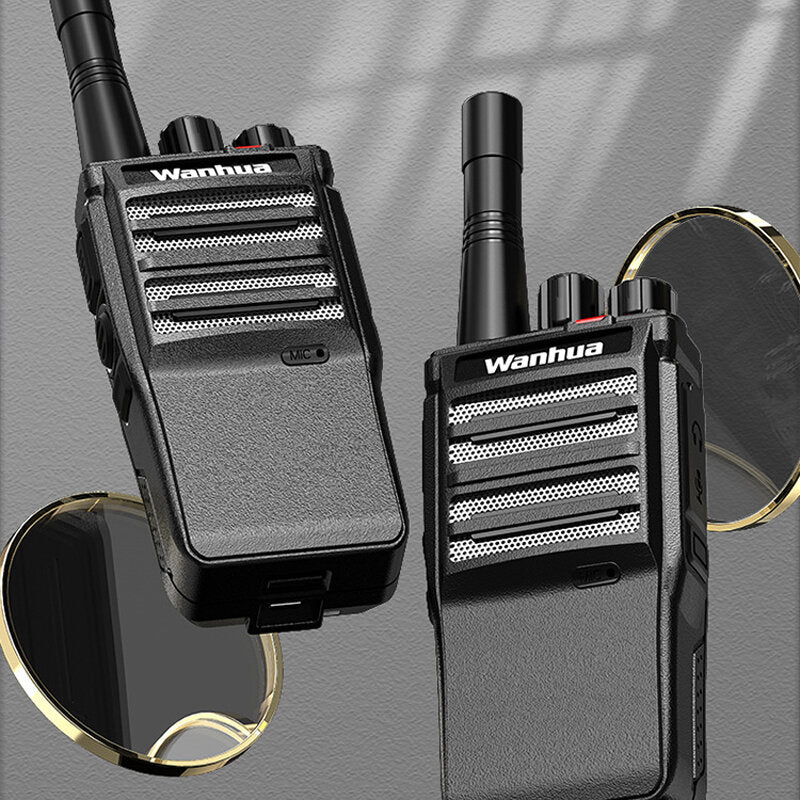 8W Classic Walkie Talkie 16 Channels 400-470MHz Two Way Handheld Radio Outdoor Work Durable Transceiver Radio Communicator