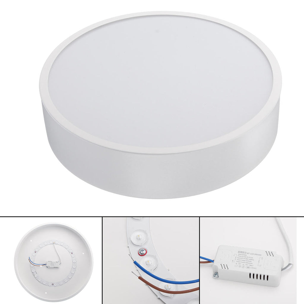 12/15/24W 5cm Ultra Slim Round LED Ceiling Light Down Light Spotlight Lamp