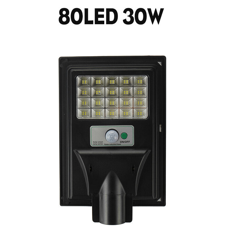80/160/240/320LED 30/60/90/120W Solar Street Light PIR Motion Sensor Outdoor Garden