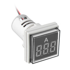Square Ammeter Large Digital Tube Ammeter Indicator Light Ammeter Pack4