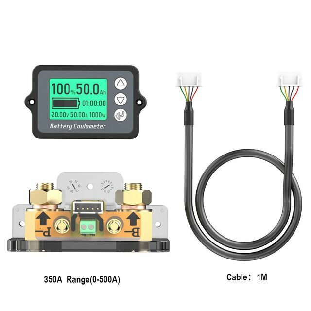 Coulomb Meter with Shell Electric Vehicle Battery Indicator Lithium iron Phosphate Capacity Tester