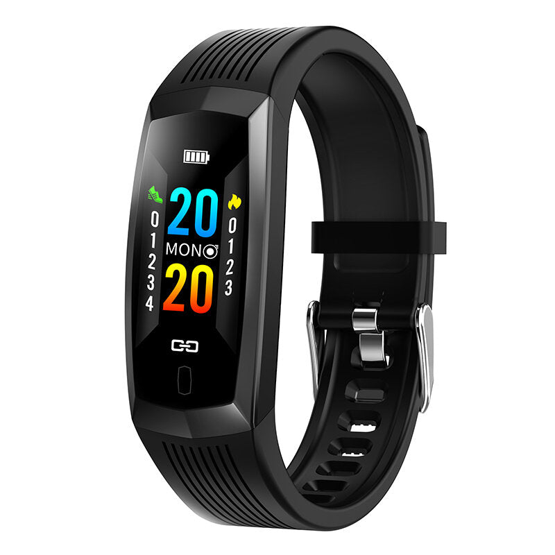 Color Display Heart Rate Blood Pressure Oxygen Monitor Call Rejection Smart Watch
