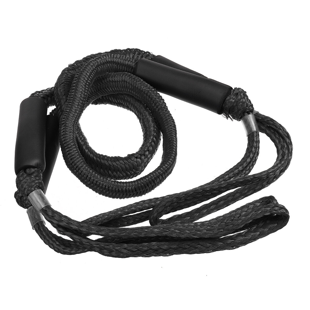 2Pcs 4FT-5.5FT Motorboat Ship Elastic Rope Marine Cable Kayak Rope Ship Dock Elastic Rope Shock-absorbing Buoy Stretch Rope