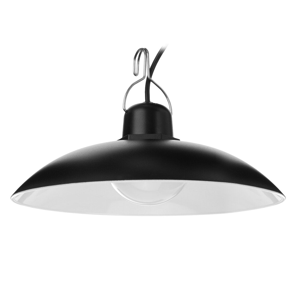 Solar LED Pendant Light Outdoor Flood Hanging Garden Lamp + Remote Waterproof White Light