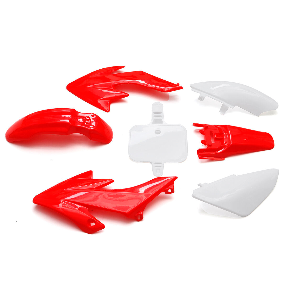 Plastic Fender Tall Seat Red Pit Bike