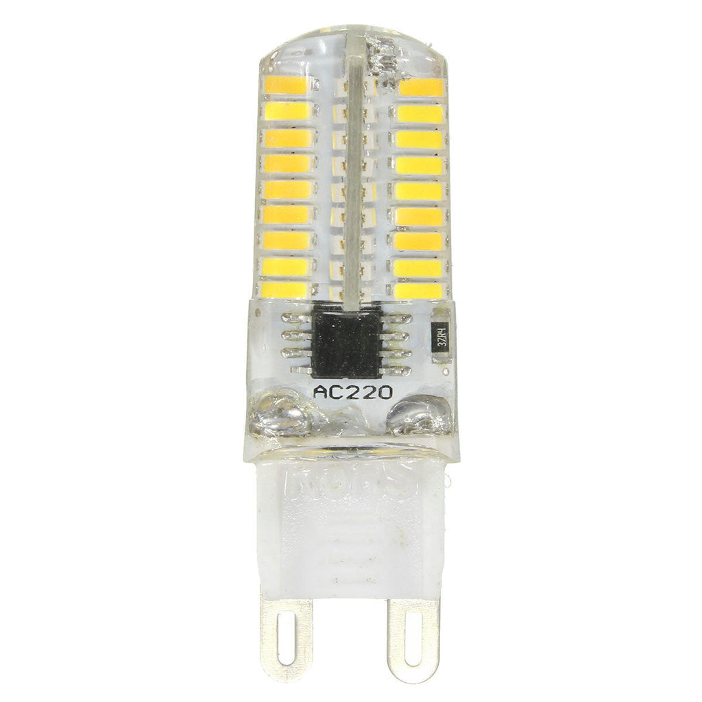 Dimmable E17 E11 E12 BA15D G4 G8 G9 3W 72 SMD 4014 LED Warm White White Corn Bulb Light AC220V