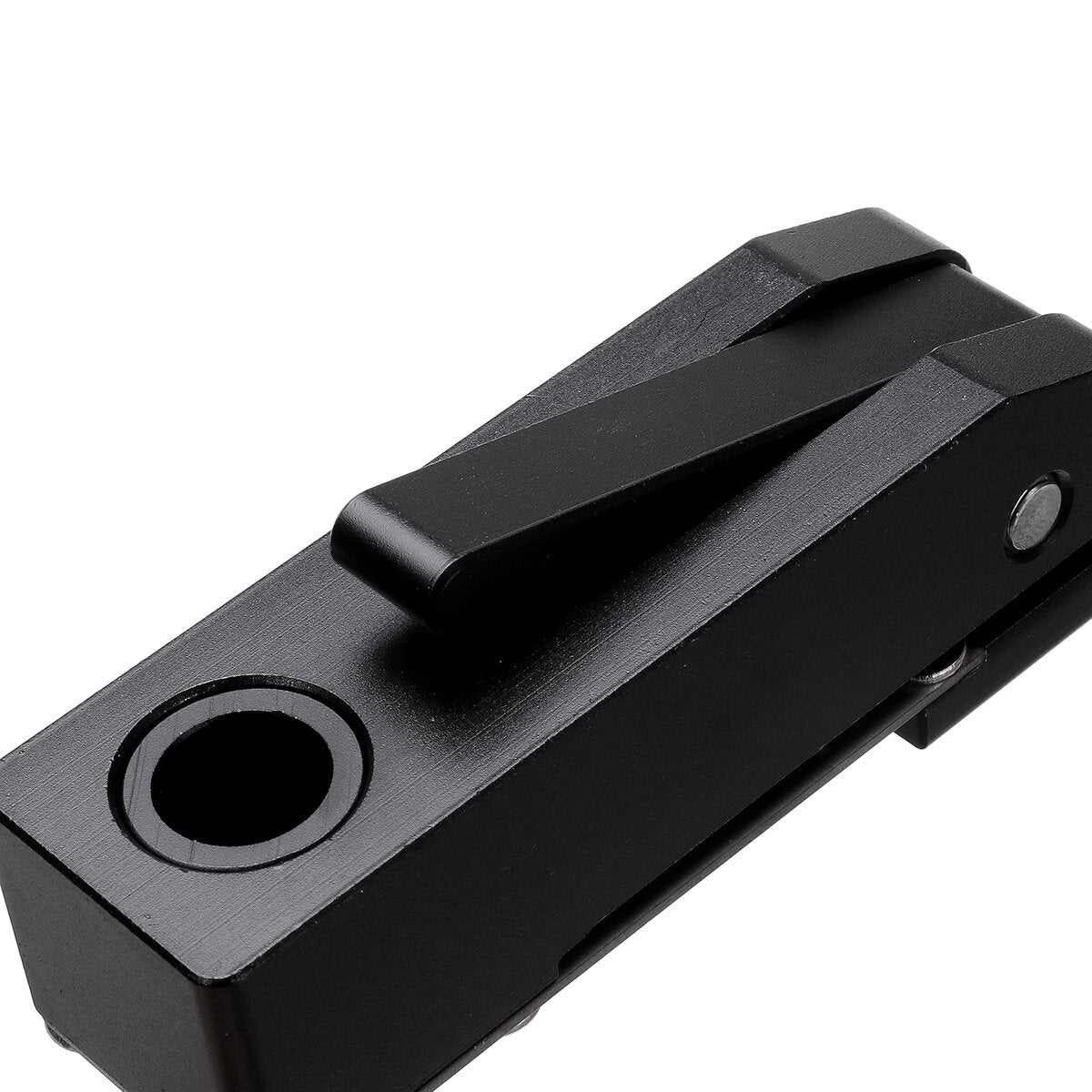 Aluminum Alloy Woodworking Hold Down Clamp for Quick Manual Pressing - Adjustable Desktop Presser, 60mm Max Clamping