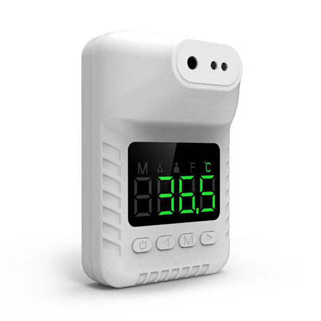 Non-contact Smart Sensor 15 Countries Voice Broadcast Portable Automatic Body Temperature Detector High-precision Infrared Forehead Thermometer