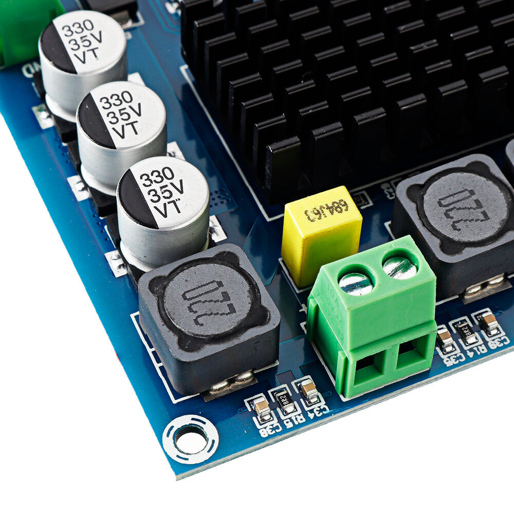 Digital Bluetooth Power Amplifier Board Ultra Long Distance Support AUX Onboard Potentiometer Dual 100W