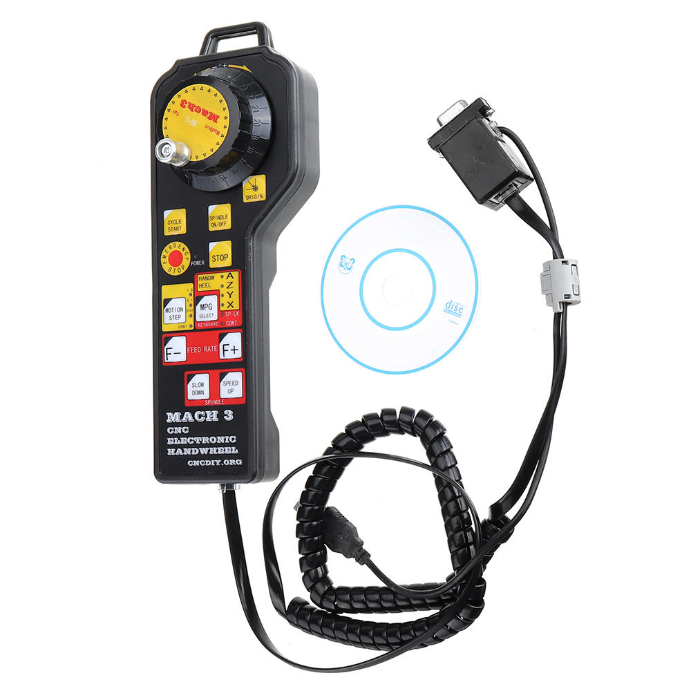 4 Axis USB Electronic CNC Handwheel Manual Controller for CNC Engraving Machine with Encoder
