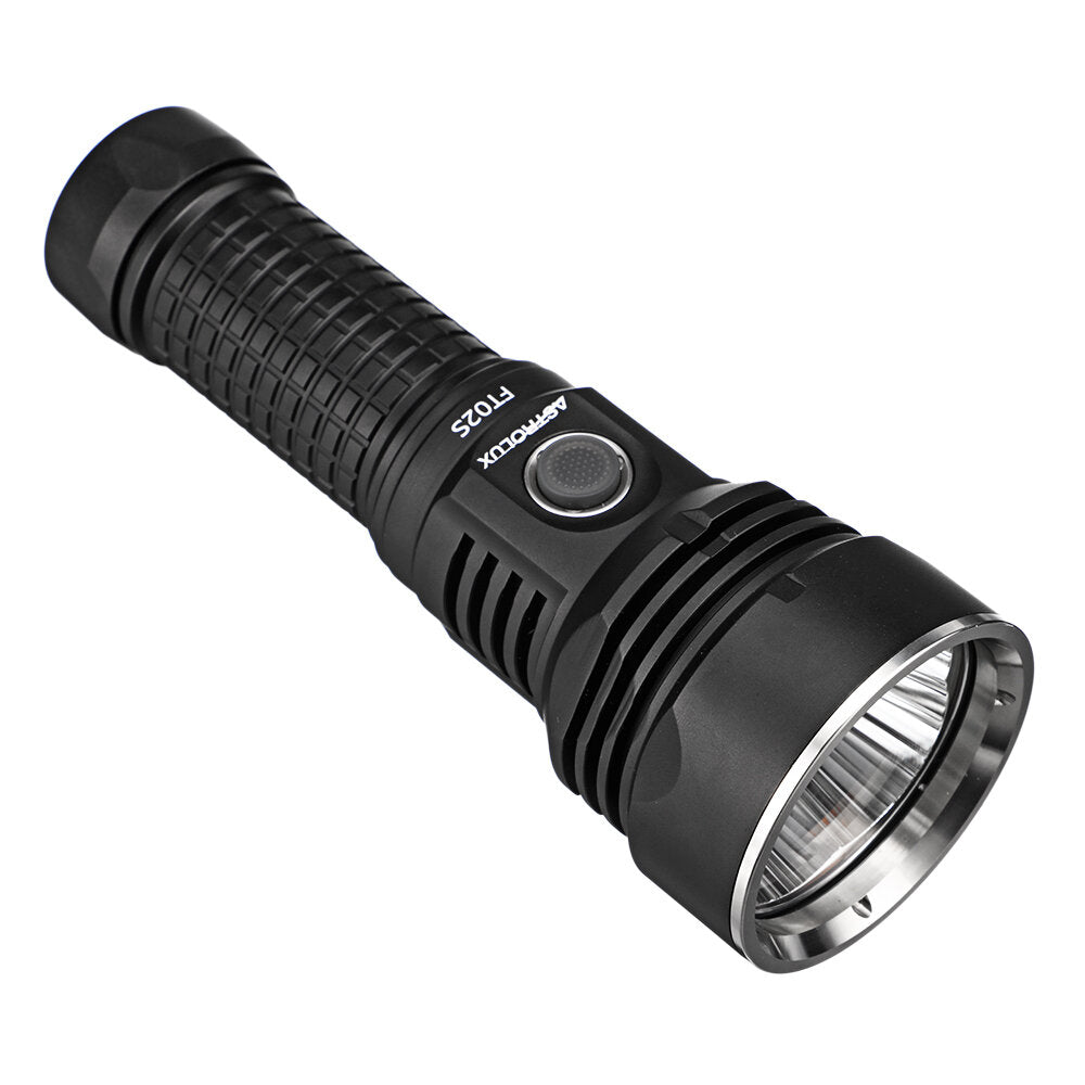 11000LM 546m Ultrabright Anduril UI Strong Flashlight Powerful LED Torch with 1Pcs E2145 4500mAh 28A 3.7V 21700 Li-ion Battery