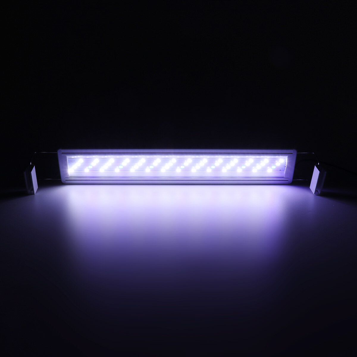 11W LED Fish Tank Light 40CM Aquarium Bracket Clip Light Aquarium Lighting Extendable Aquatic Plant Light for 40-50cm Fish Tank