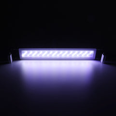 11W LED Fish Tank Light 40CM Aquarium Bracket Clip Light Aquarium Lighting Extendable Aquatic Plant Light for 40-50cm Fish Tank