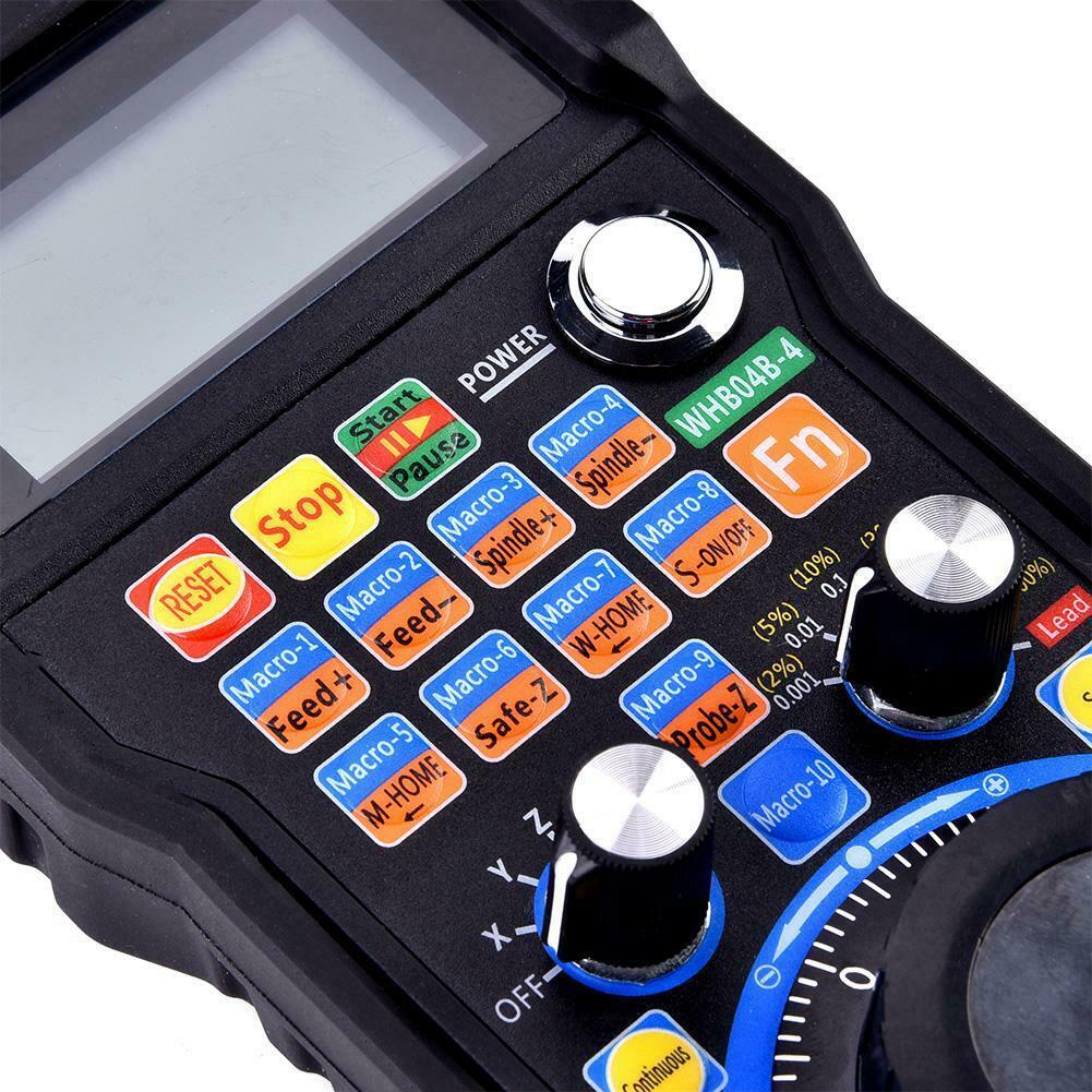 4 Axis Wireless CNC Handwheel Pendant MPG Lathe Handwheel for CNC Engraving Machine