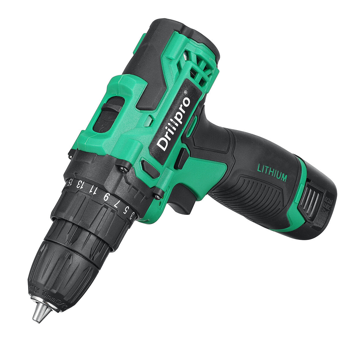 18V 1500mAh Cordless Drill Rechargeable 2 Speed Electric Drill