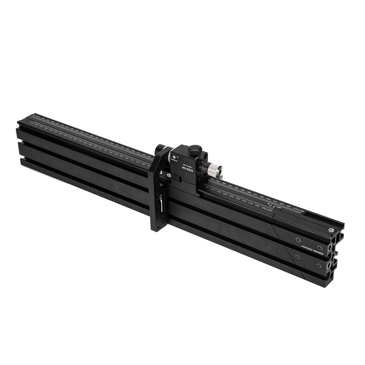 High Precision Miter Gauge Fence, 910mm Adjustable, Dual Scale, Fine Adjustment Knob, Compatible with HD-TB01