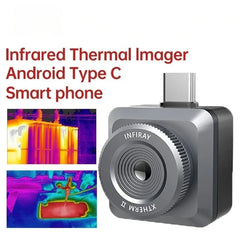 GreenZech Mobile 256 Pro-M | Manual Focus Smartphone Thermal Camera | 256x192 HD Infrared Imager for PCB & Professional Testing